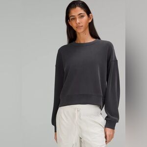 Lululemon Soft stream Perfectly Oversized Crop Crew